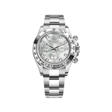 Rolex Daytona 116509 White Gold Mother Of Pearl Diamond Dial