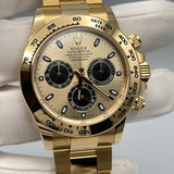 Rolex Daytona 116508 Yellow Gold Champagne Dial