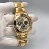 Rolex Daytona 116508 Yellow Gold Champagne Dial