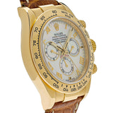 Rolex Daytona 116518 Yellow Gold Mother of Pearl Dial