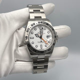 Rolex Explorer II 216570 Stainless Steel White Dial