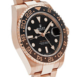 Rolex GMT-Master II 126715CHNR 'Root Beer' Rose Gold Black Dial (2023)