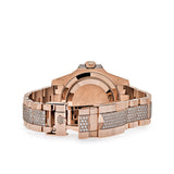 Rolex GMT-Master II 126755SARU Rose Gold Sapphire and Ruby Diamond Pave