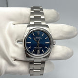 Rolex Oyster Perpetual 124200 Stainless Steel Blue Dial