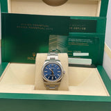 Rolex Oyster Perpetual 124200 Stainless Steel Blue Dial