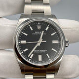 Rolex Oyster Perpetual 126000 Stainless Steel Black Dial