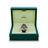 Rolex Sky-Dweller 326139 White Gold Black Dial Leather Strap