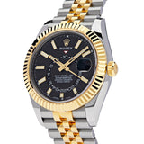 Rolex Sky-Dweller 326933 Stainless Steel Yellow Gold Black Dial (2022)
