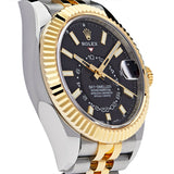 Rolex Sky-Dweller 326933 Stainless Steel Yellow Gold Black Dial (2022)
