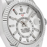 Rolex Sky-Dweller 326934 Stainless Steel White Dial Jubilee