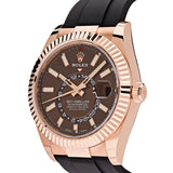 Rolex Sky-Dweller 326235 Rose Gold Brown Dial