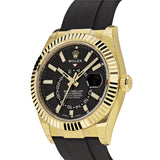 Rolex Sky-Dweller 326238 Yellow Gold Black Dial
