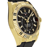 Rolex Sky-Dweller 326238 Yellow Gold Black Dial