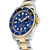 Rolex Submariner Date 116613LB Stainless Steel Yellow Gold Blue Dial