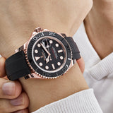 Rolex Yacht-Master 126655 Rose Gold Black Dial