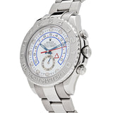 Rolex Yacht-Master II 116689 White Gold Platinum White Dial