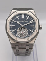 Audemars Piguet Royal Oak Selfwinding Titanium Blue Dial "50th Anniversary" 26730TI.OO.1320TI.01