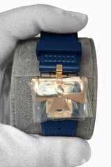 Vacheron Constantin Overseas 4300V/000R-B064 Ewiger Kalender Ultra-Thin Rose Gold Silver Dial