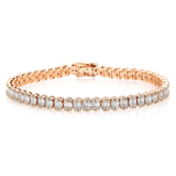 Diamond Baguette Bracelet