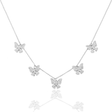 Diamond Butterfly Necklace