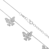 Diamond Butterfly Necklace