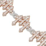 Infiniti Link Triple Cross Bracelet