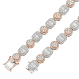 Diamond Two Tone Necklace