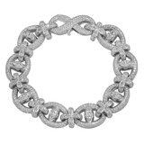 Eye Clover Link Bracelet