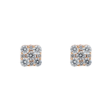 Diamond Square Earrings