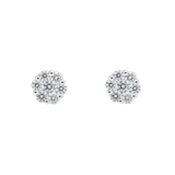 Diamond Cluster Earrings