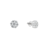 Diamond Cluster Earrings