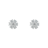 Diamond Cluster Earrings
