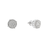 Diamond Cluster Earrings