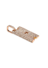 Diamond Razor Pendant