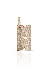Diamond Razor Pendant