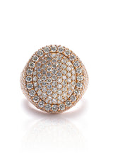 Diamond Oval Ring