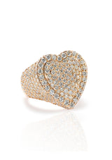 Diamond Heart Ring