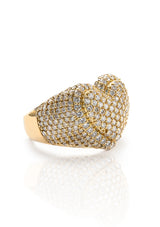 Diamond Heart Ring