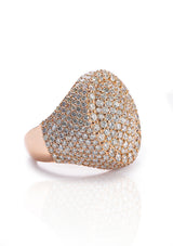 Diamond Oval Ring