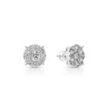 Diamond Cluster Earrings