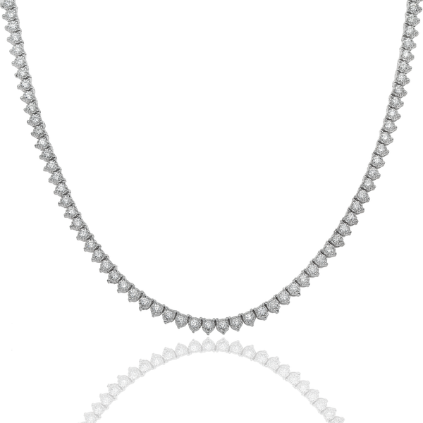 Martini Diamond Tennis Necklace