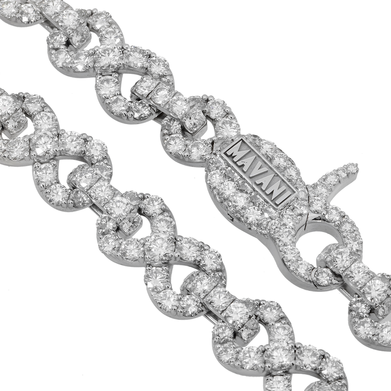 Diamond Infinity Link Chain