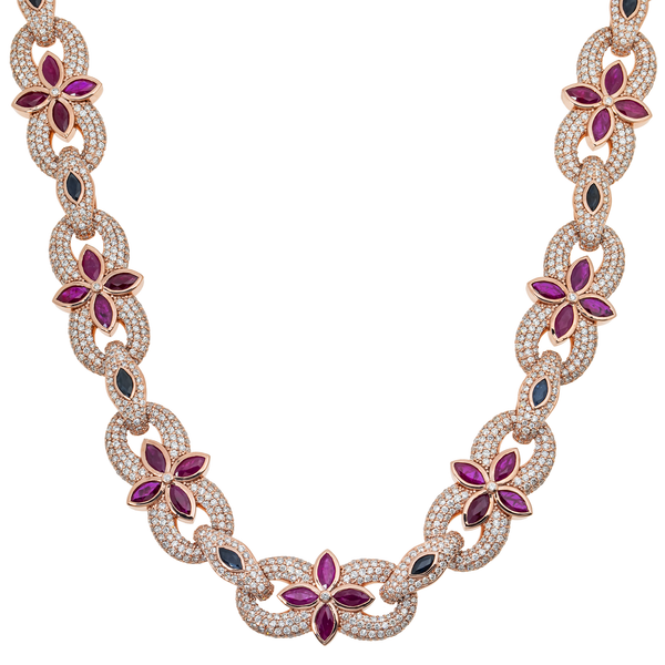 Infinity Star Diamond Necklace