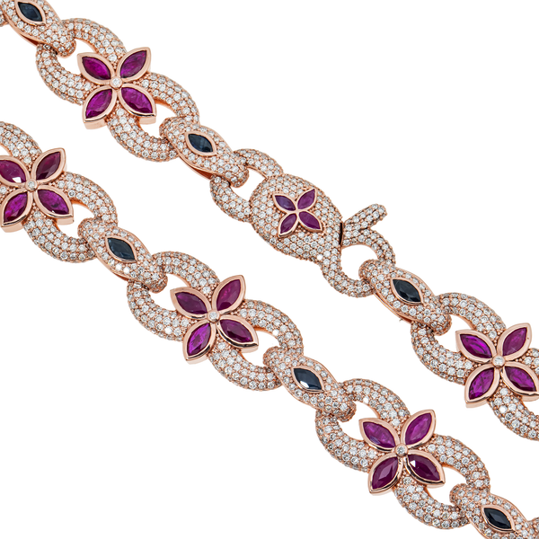 Infinity Star Diamond Necklace