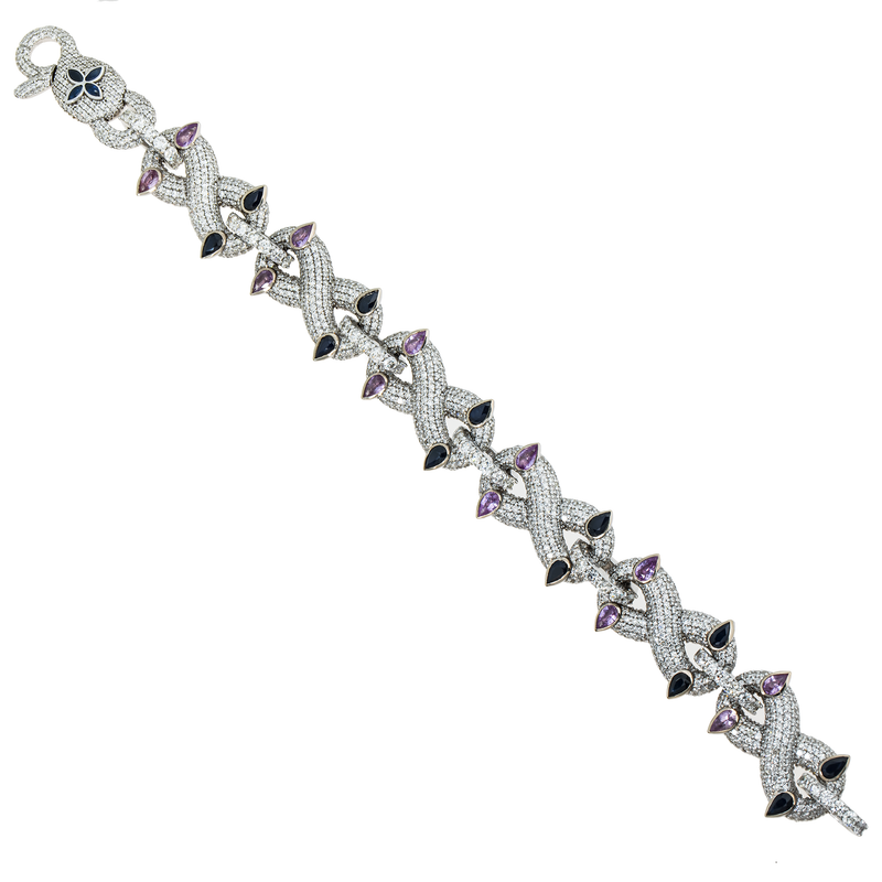 Infinity Pear Bracelet