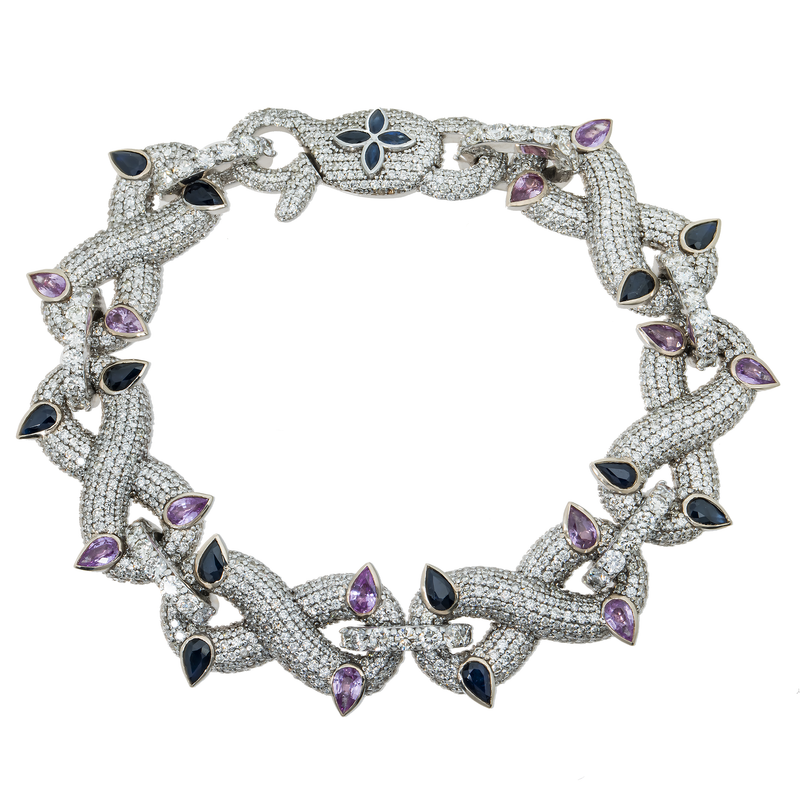 Infinity Pear Bracelet