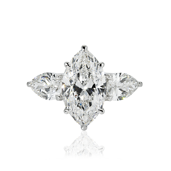 Marquise Diamond Engagement Ring