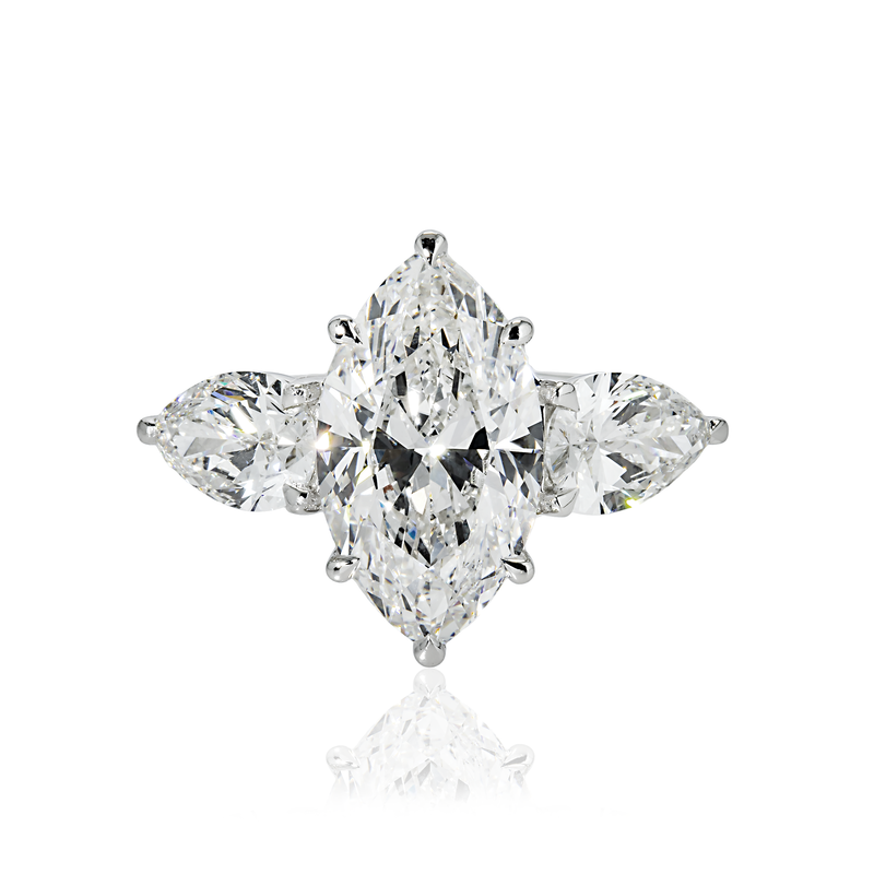 Marquise Diamond Engagement Ring