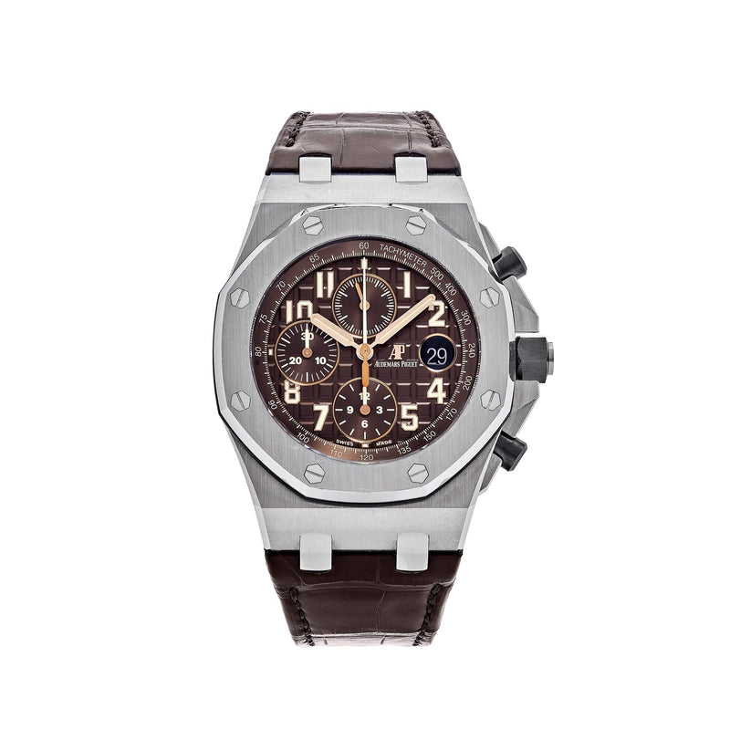 Audemars Piguet Royal Oak Offshore 26470ST.OO.A820CR.01 Chronograph Stainless Steel Brown Dial