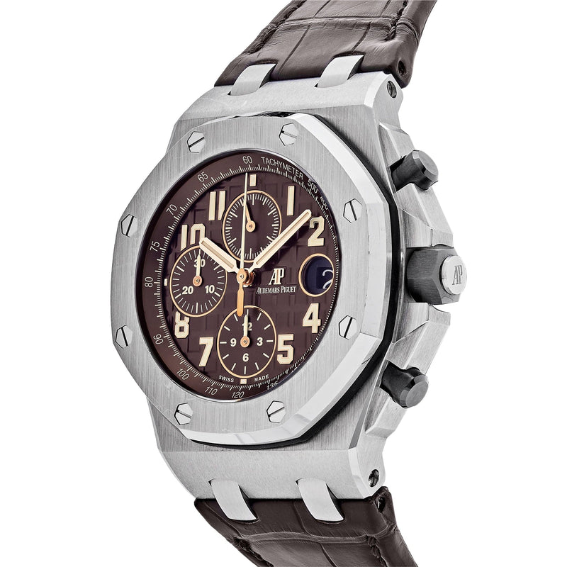 Audemars Piguet Royal Oak Offshore 26470ST.OO.A820CR.01 Chronograph Stainless Steel Brown Dial